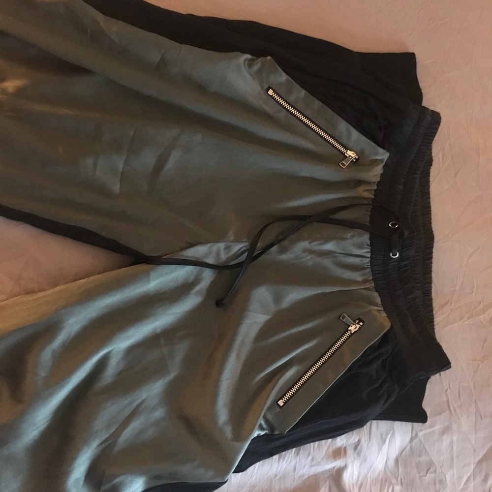 Bebe silk pants